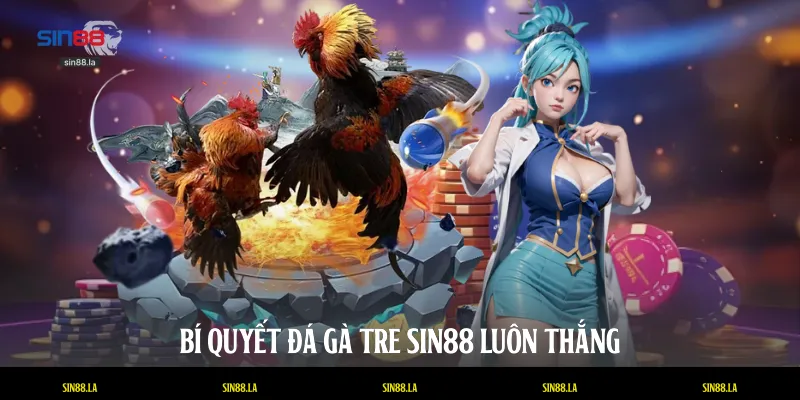 Bí quyết đá gà tre SIN88 luôn thắng