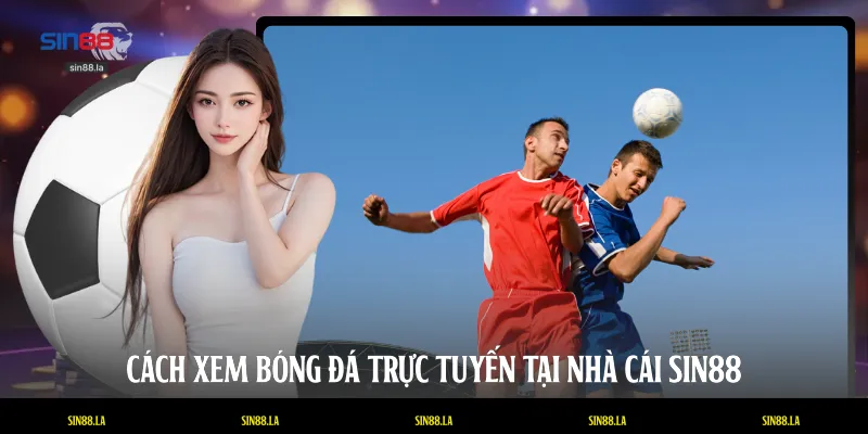 Cách xem bóng đá trực tuyến tại nhà cái SIN88