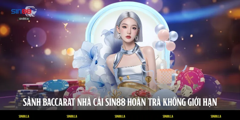 Sảnh Baccarat nhà cái SIN88 hoàn trả không giới hạn